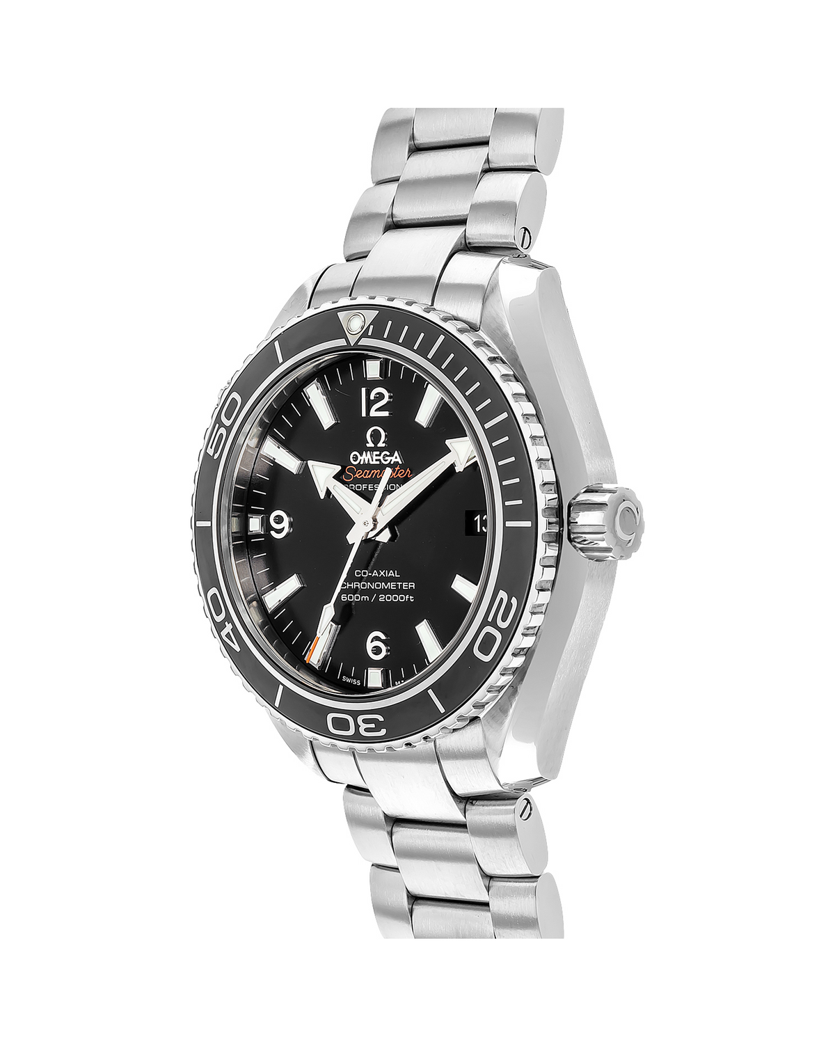 Omega Seamaster Planet Ocean 600M 232.30.42.21.01.001 - case side profile with helium valve