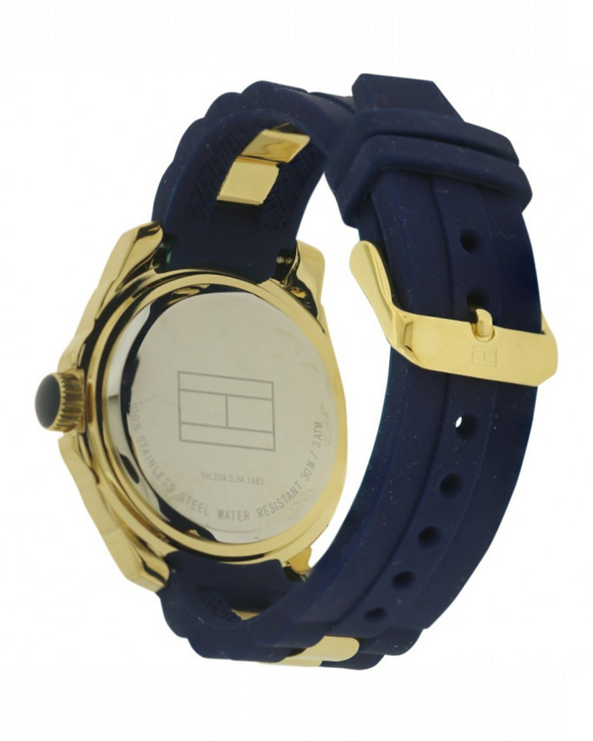 Tommy Hilfiger — 1781307 (White Dial, Blue Silicone)