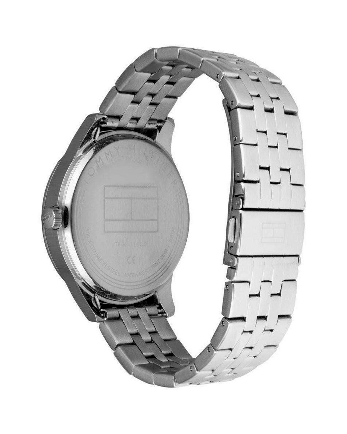 Tommy Hilfiger Damon 1791416 stainless steel watch with silver dial
