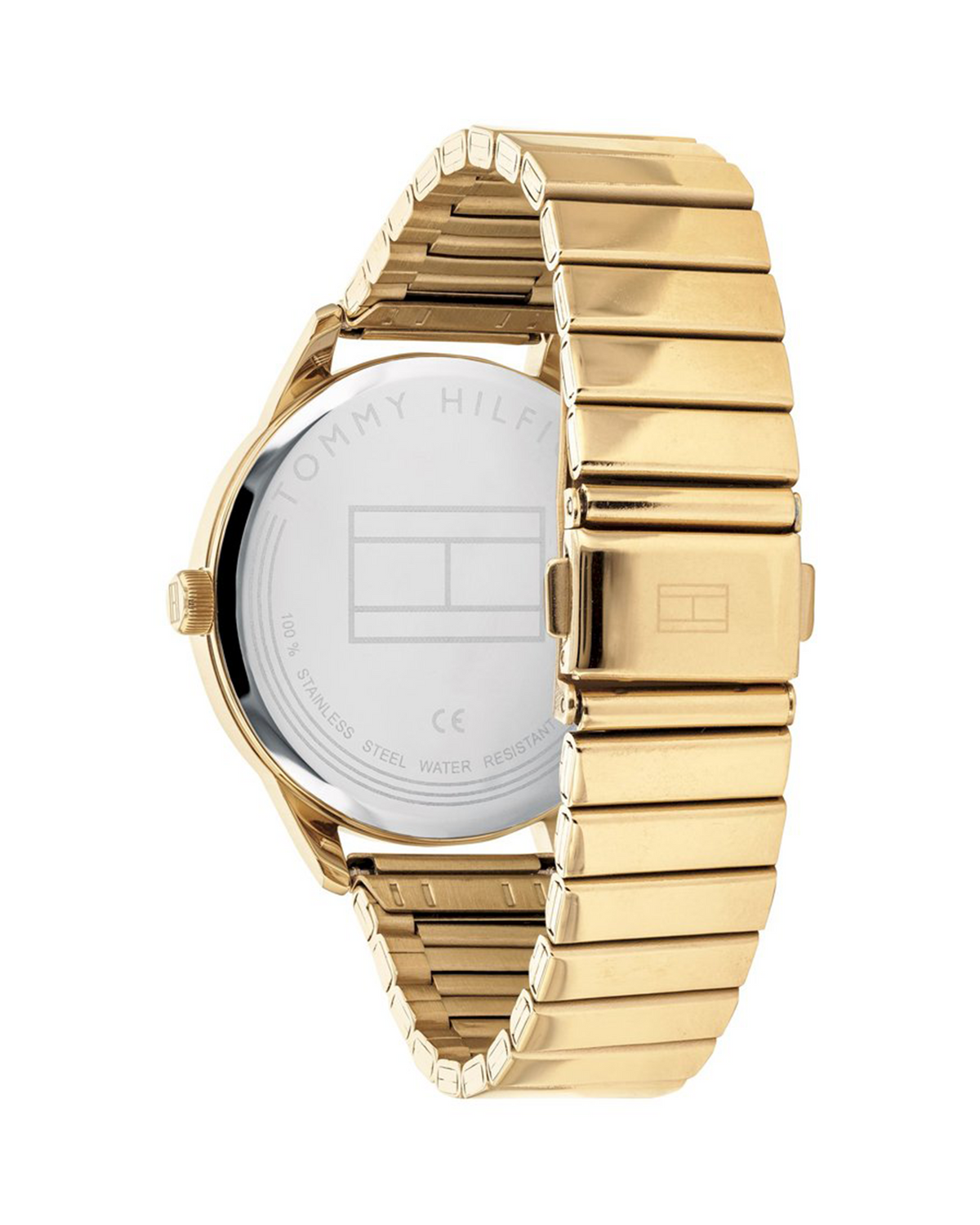 Tommy Hilfiger Brooke 1782019 gold dial watch - angle view