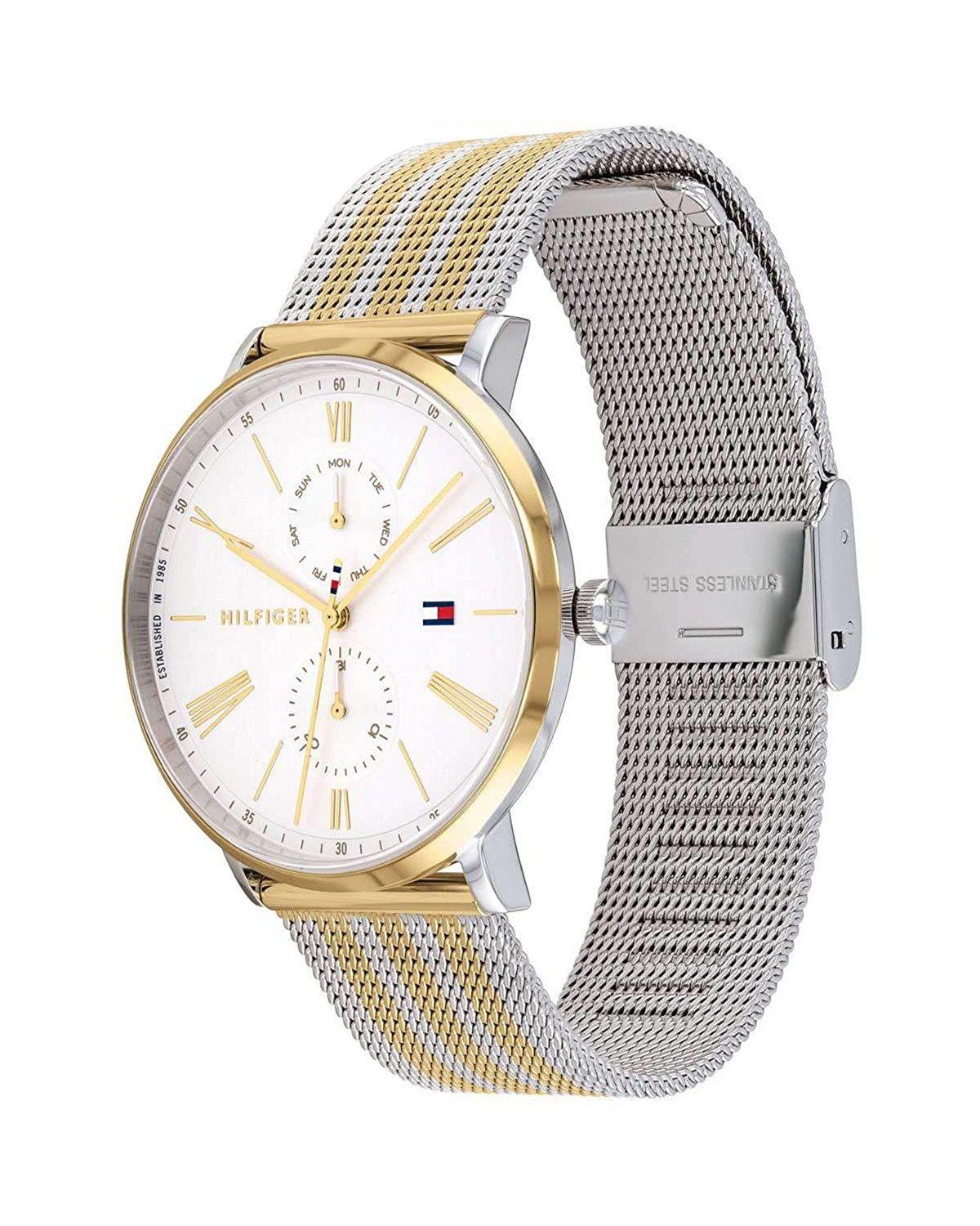 Tommy Hilfiger Jenna 1782074 multi-eye dial watch with stainless steel bracelet