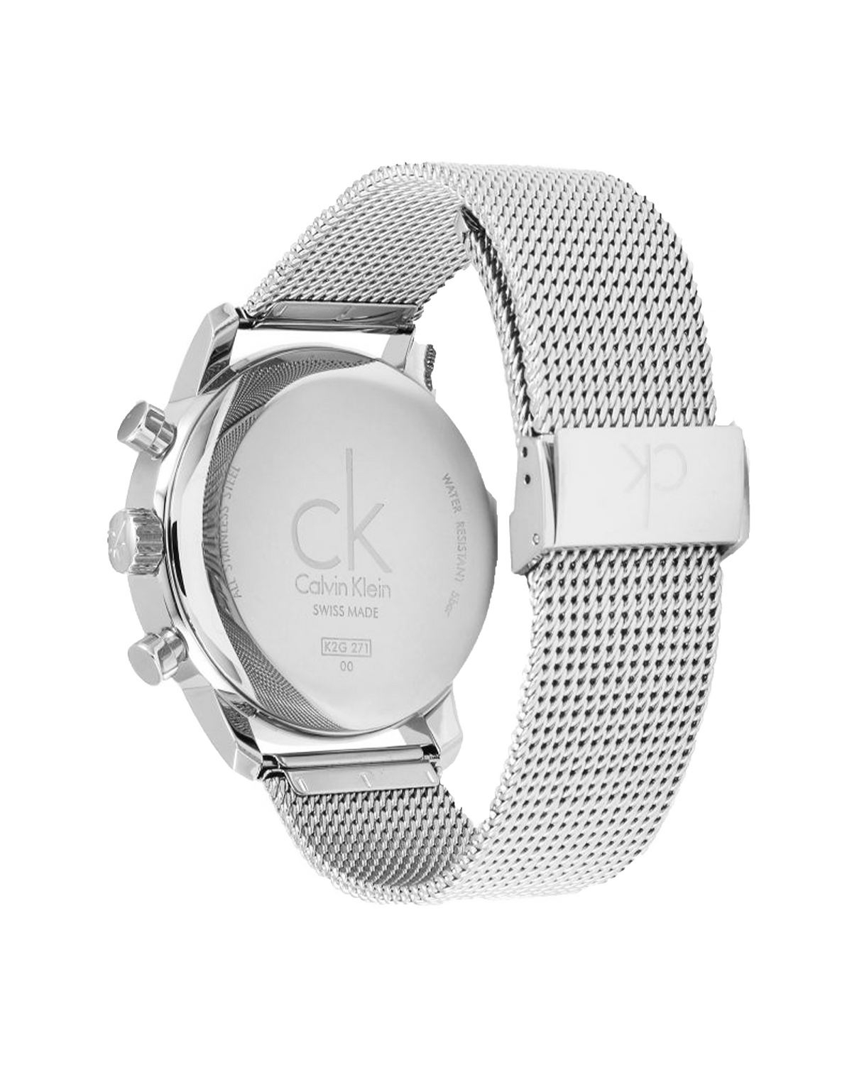 Calvin Klein City K2G27121 (43mm, Silver-Tone)