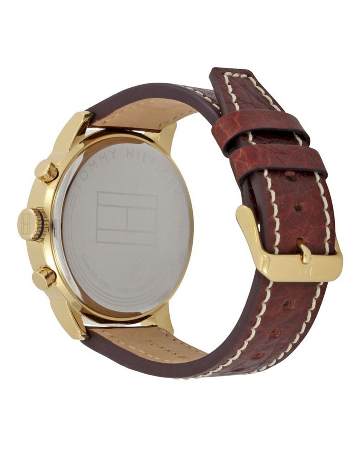 Tommy Hilfiger Jake — 1791231 (Gold Ion-Plated Steel, White Dial)