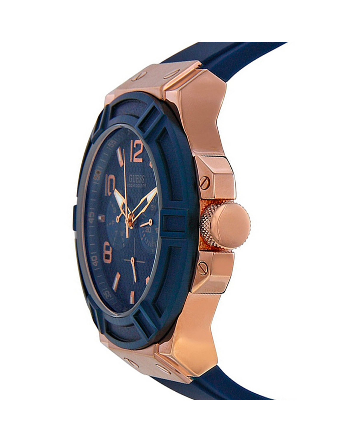 Guess Watch W0247G3 (43mm, Rose Gold-Tone)