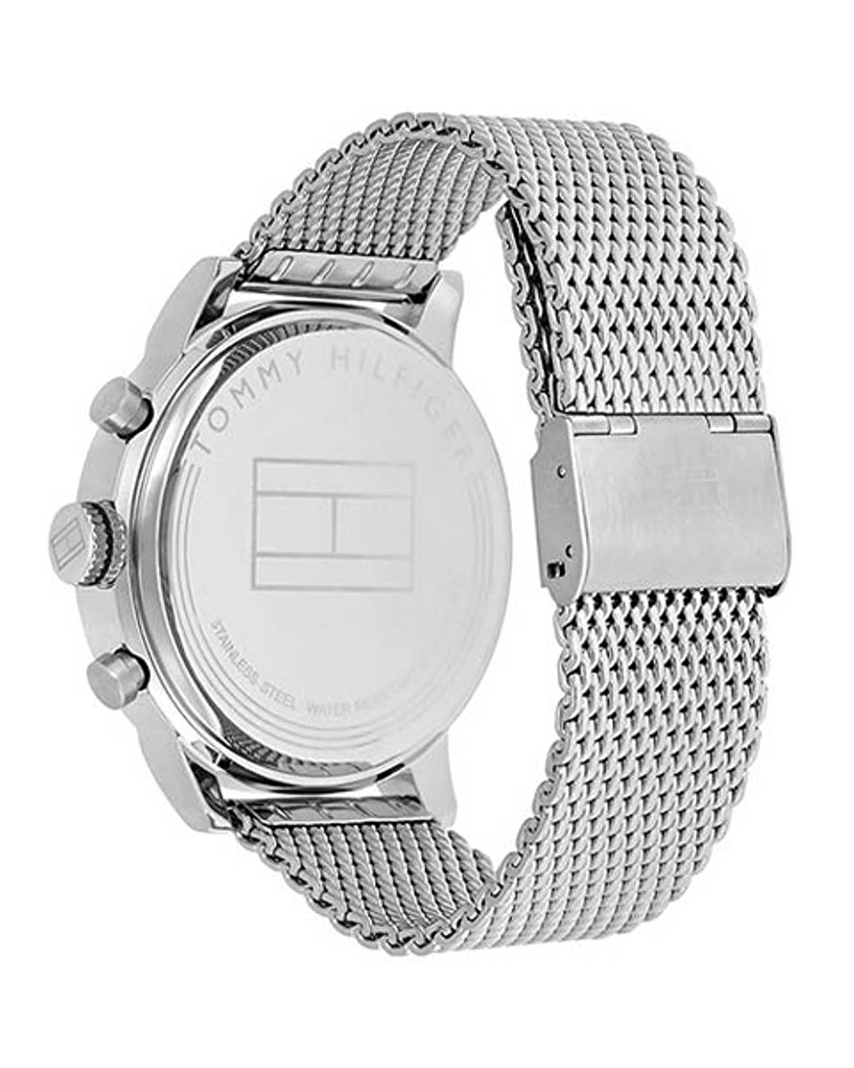 Tommy Hilfiger Jake — 1791233 (Stainless Steel, White Dial)