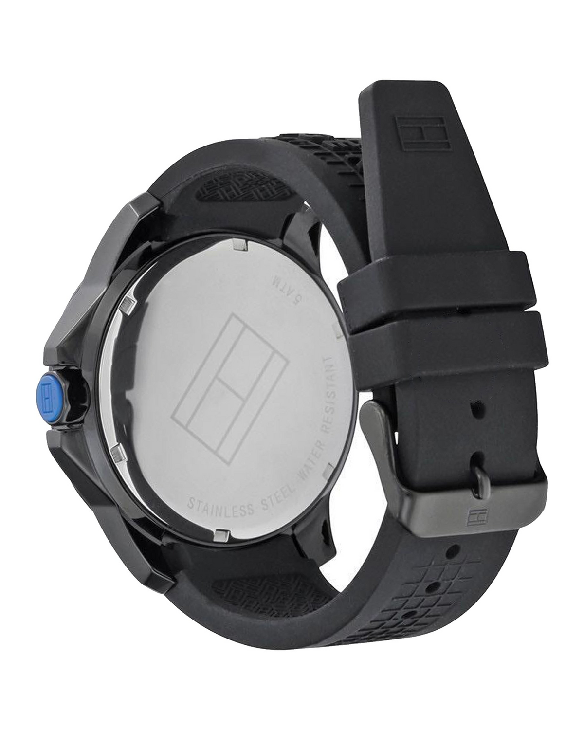 Tommy Hilfiger Cole 1790983 — black ion-plated case with black dial