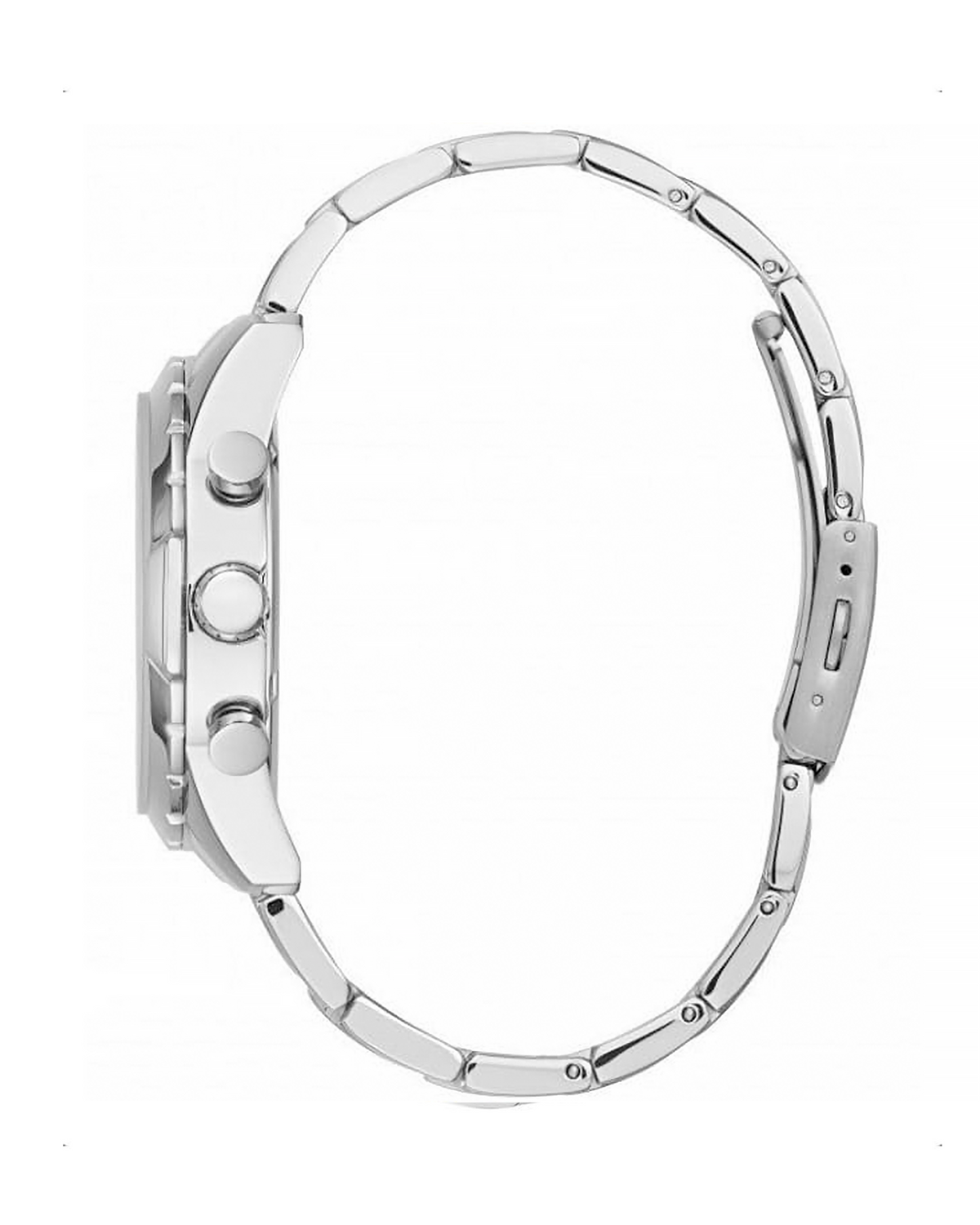 Guess Watch W0193G2 (44mm, Silver-Tone)