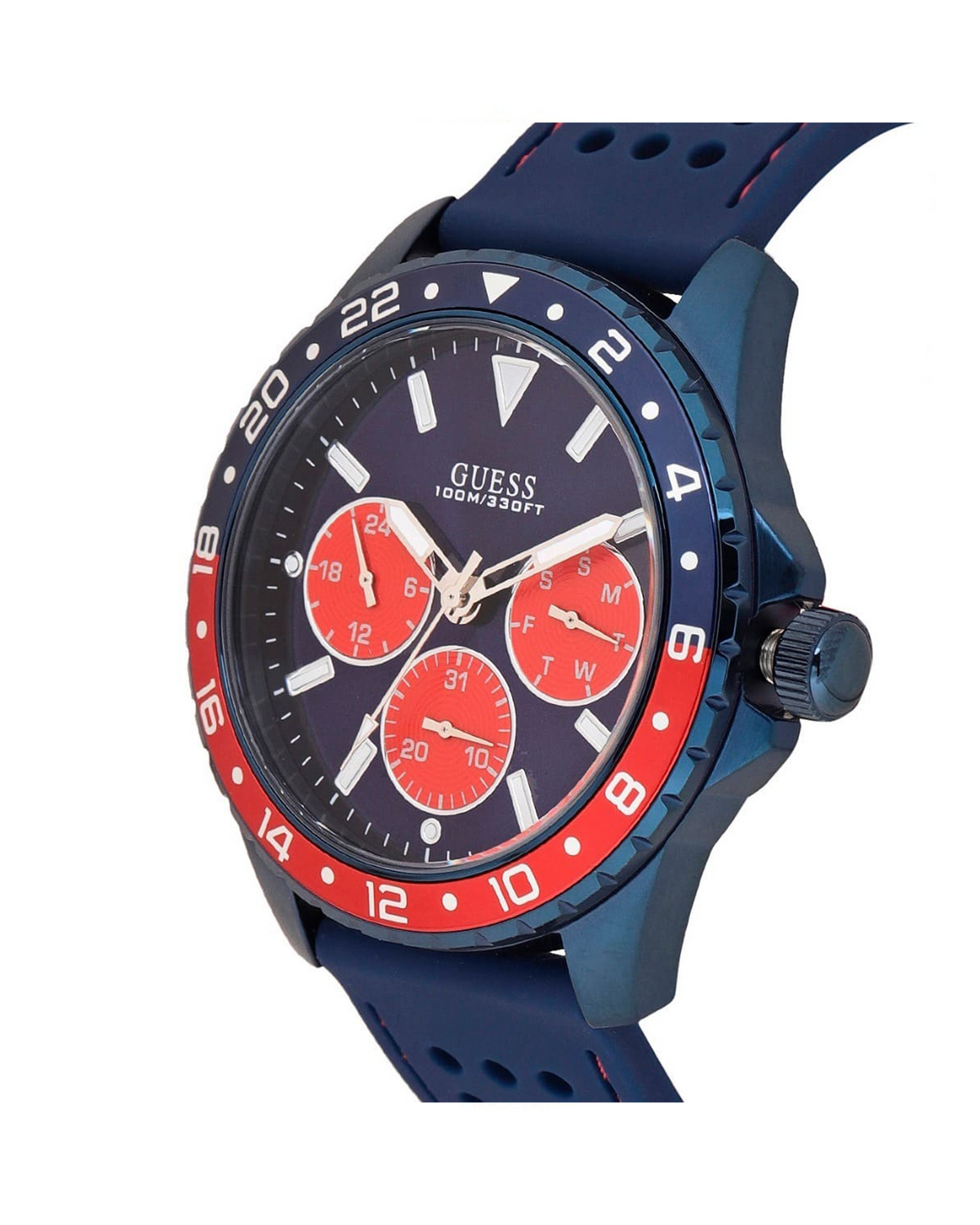 Guess Odyssey W1108G1 (44mm, Silver-Tone)