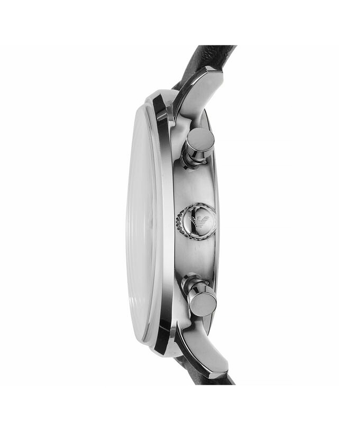 Emporio Armani AR0385 chronograph watch dial close-up