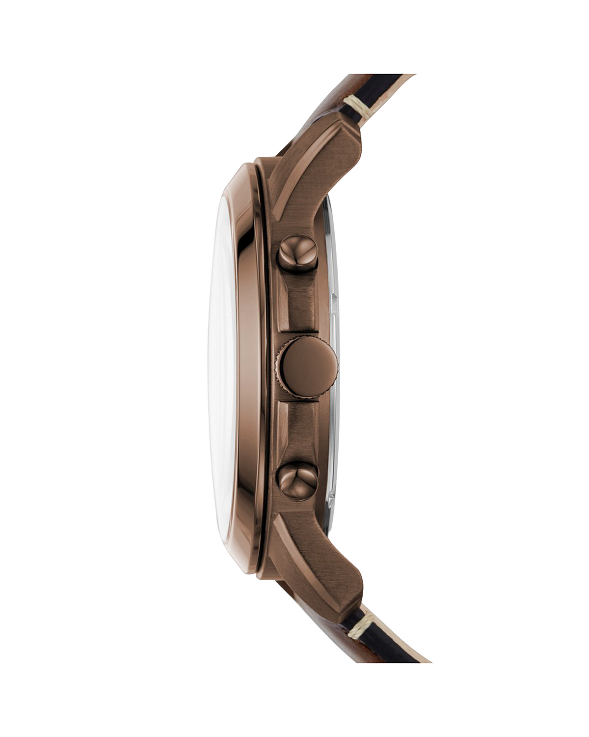 Fossil Grant Chronograph FS5344 (44mm, Brown, Brown Leather)