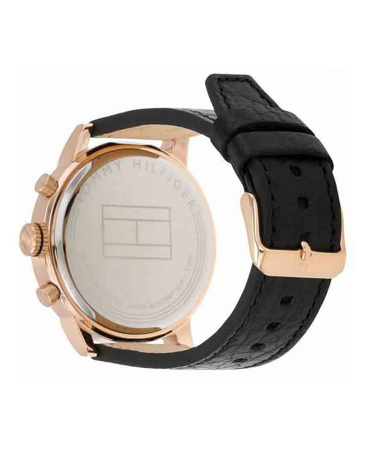 Tommy Hilfiger Jake — 1791236 (Rose Gold Ion-Plated Steel, White Dial)
