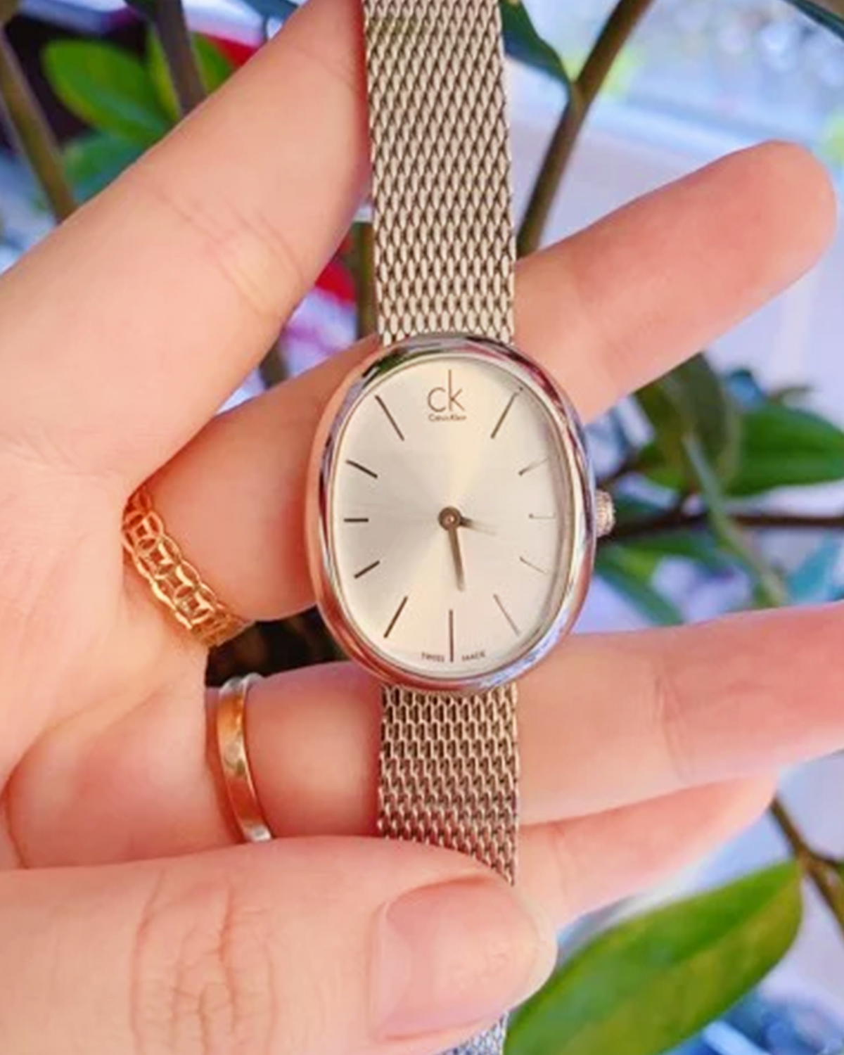 Calvin Klein Incentive K3P23126 (24mm, Silver-Tone)