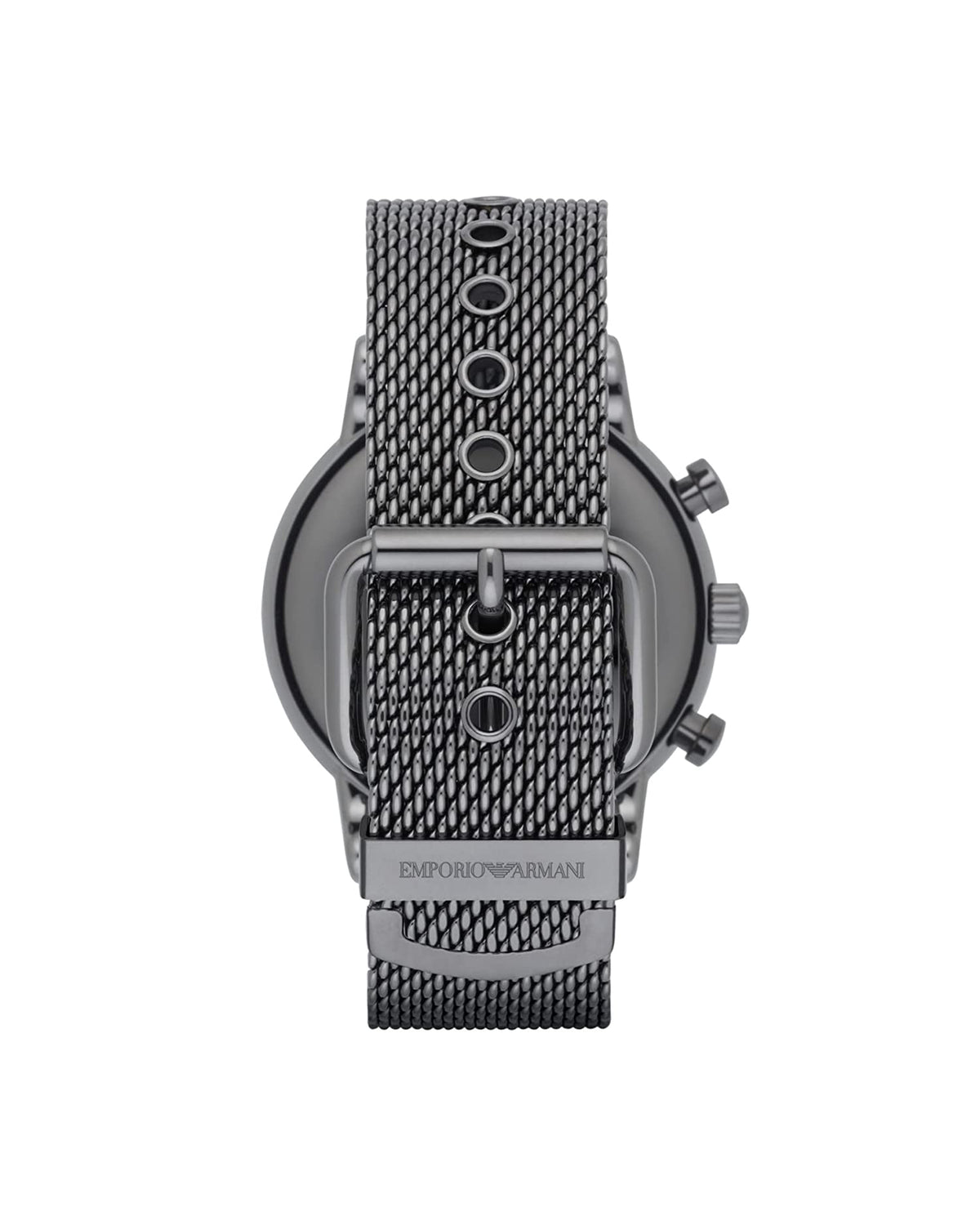 Emporio Armani AR1979 Luigi chronograph watch, dial close-up