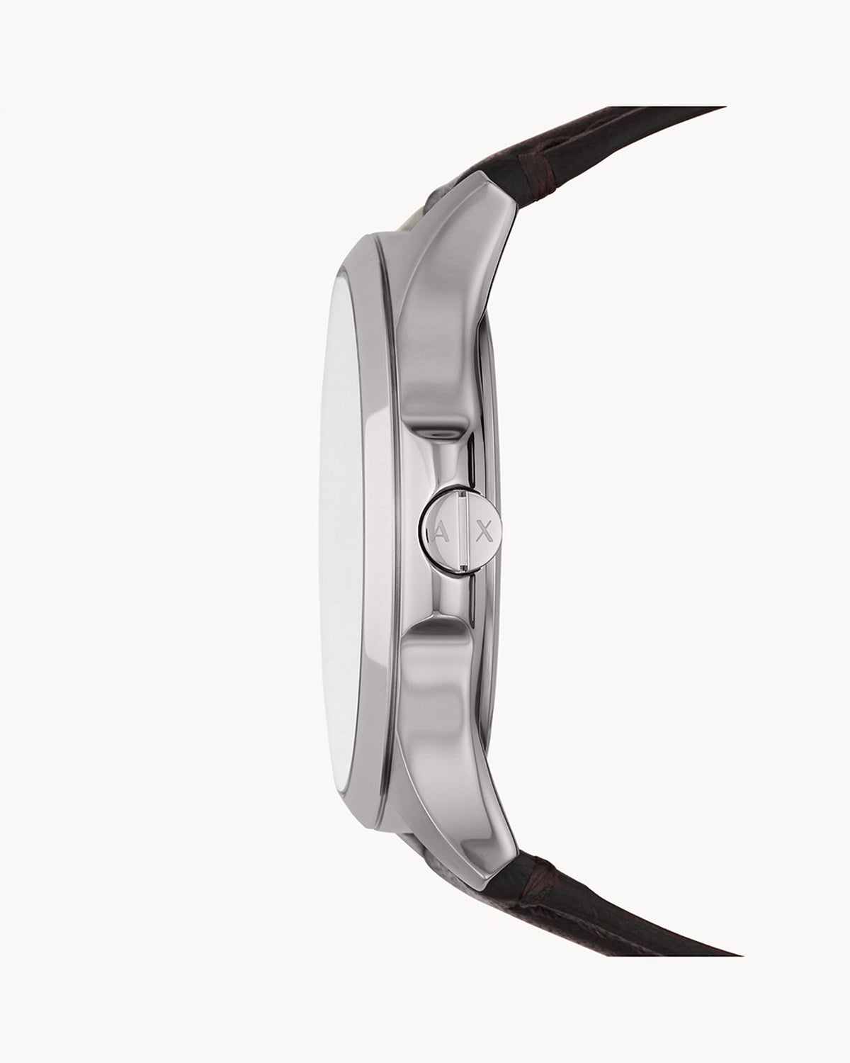 Armani Exchange Watch AX2100 (46mm, Silver-Tone)