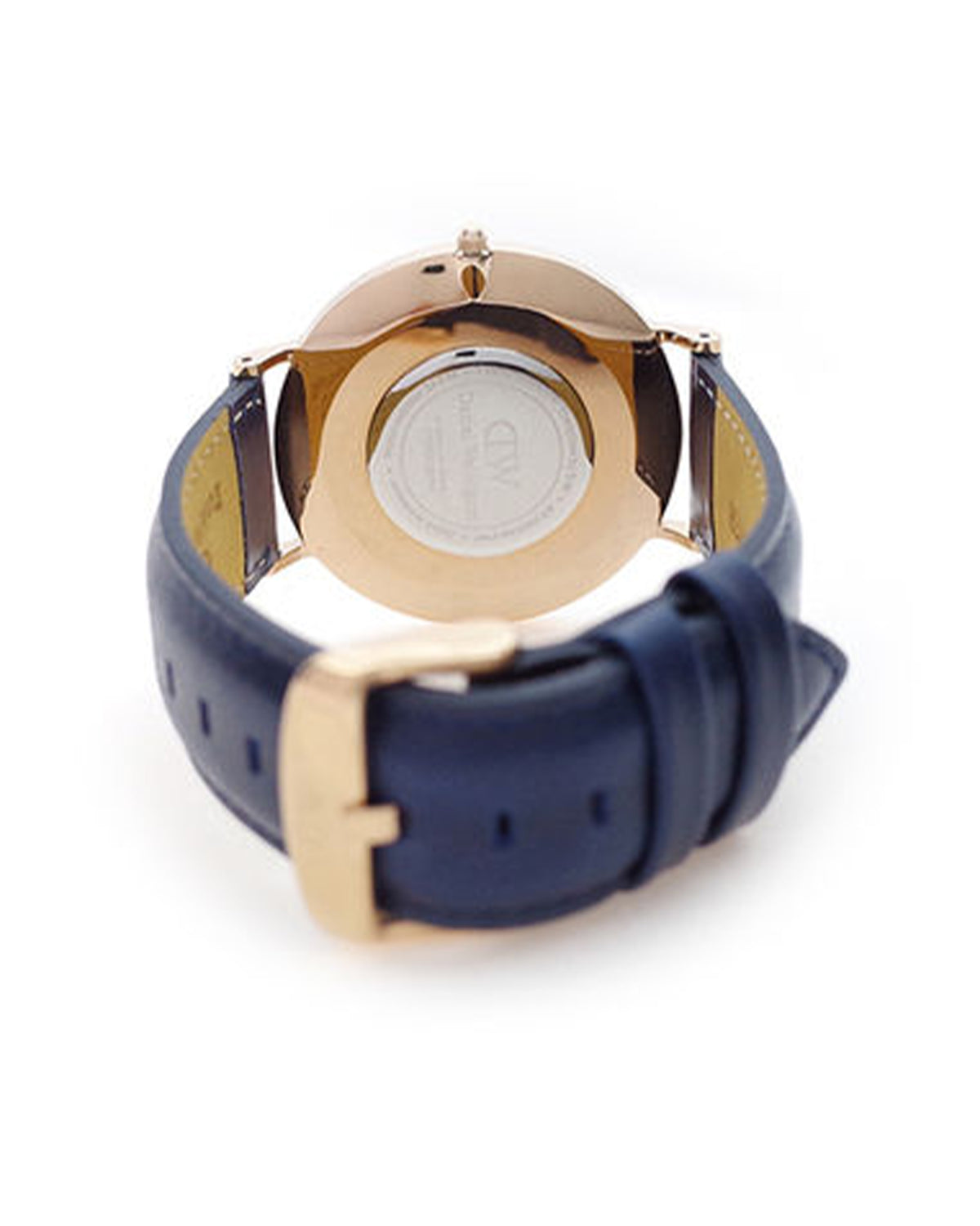 Daniel Wellington Classic Somerset DW00100121 - close-up of white dial and silver hour markers