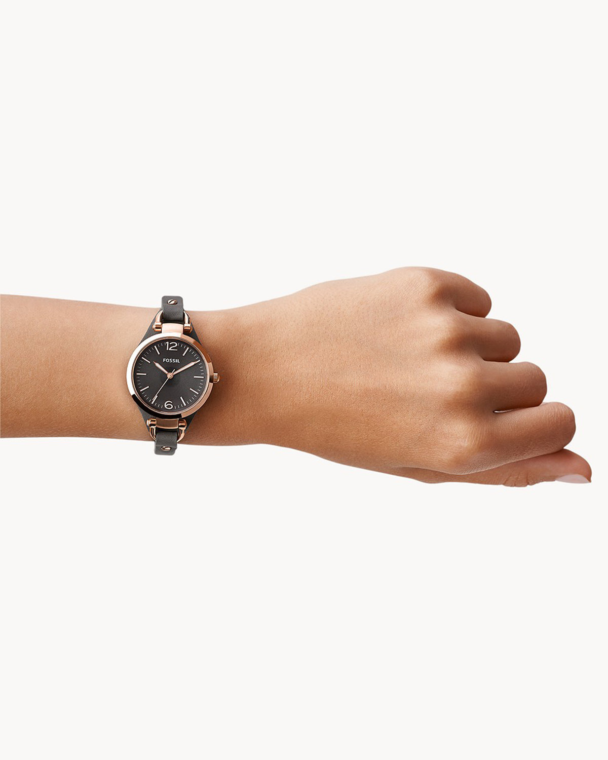 Fossil Georgia ES3077 (32mm, Rose Gold-Tone)