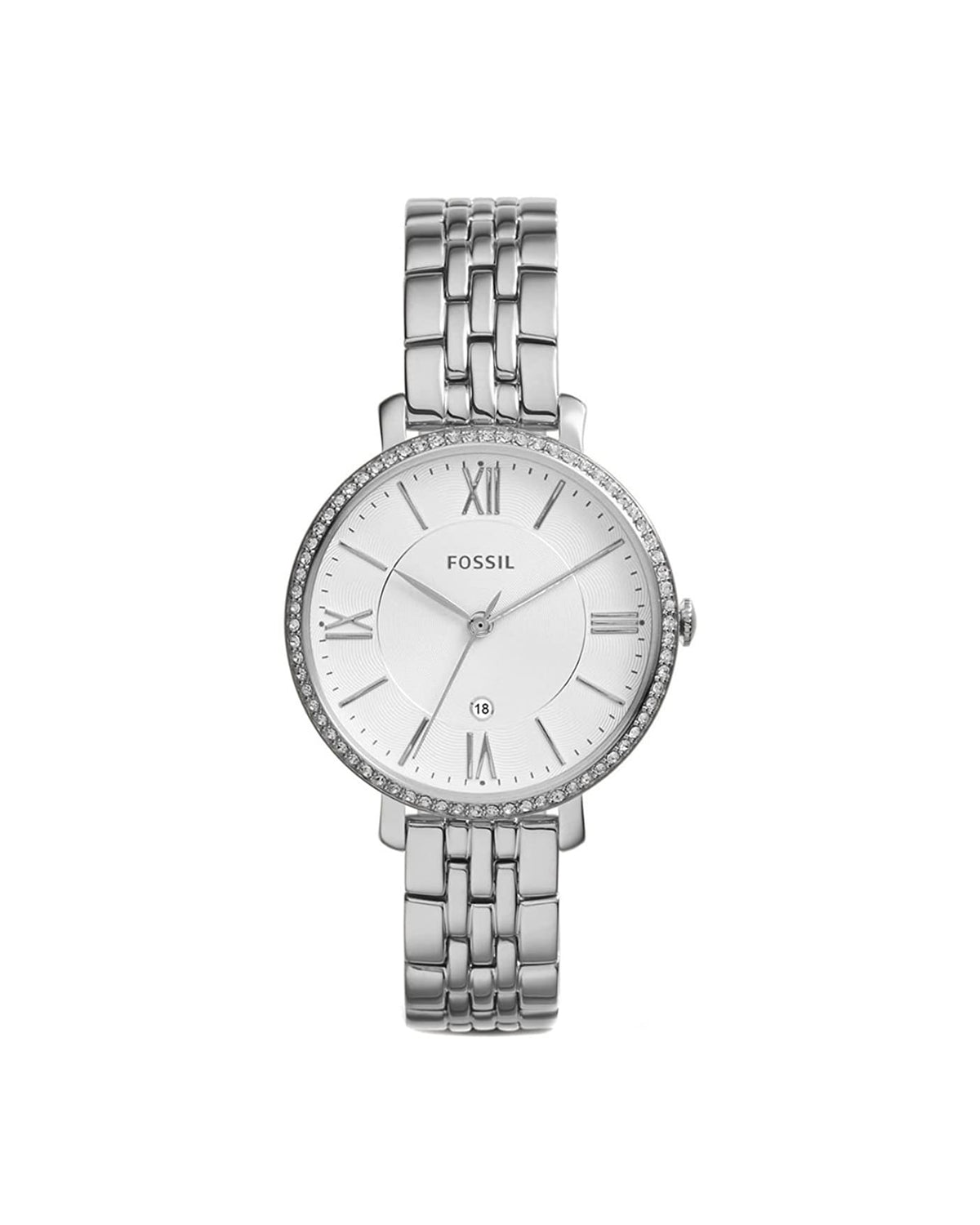 Fossil Jacqueline ES3631 (36mm, Silver-Tone)
