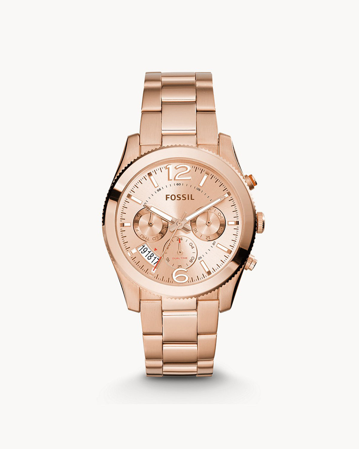 Fossil Perfect Boyfriend ES3885 (40mm, Rose Gold-Tone)
