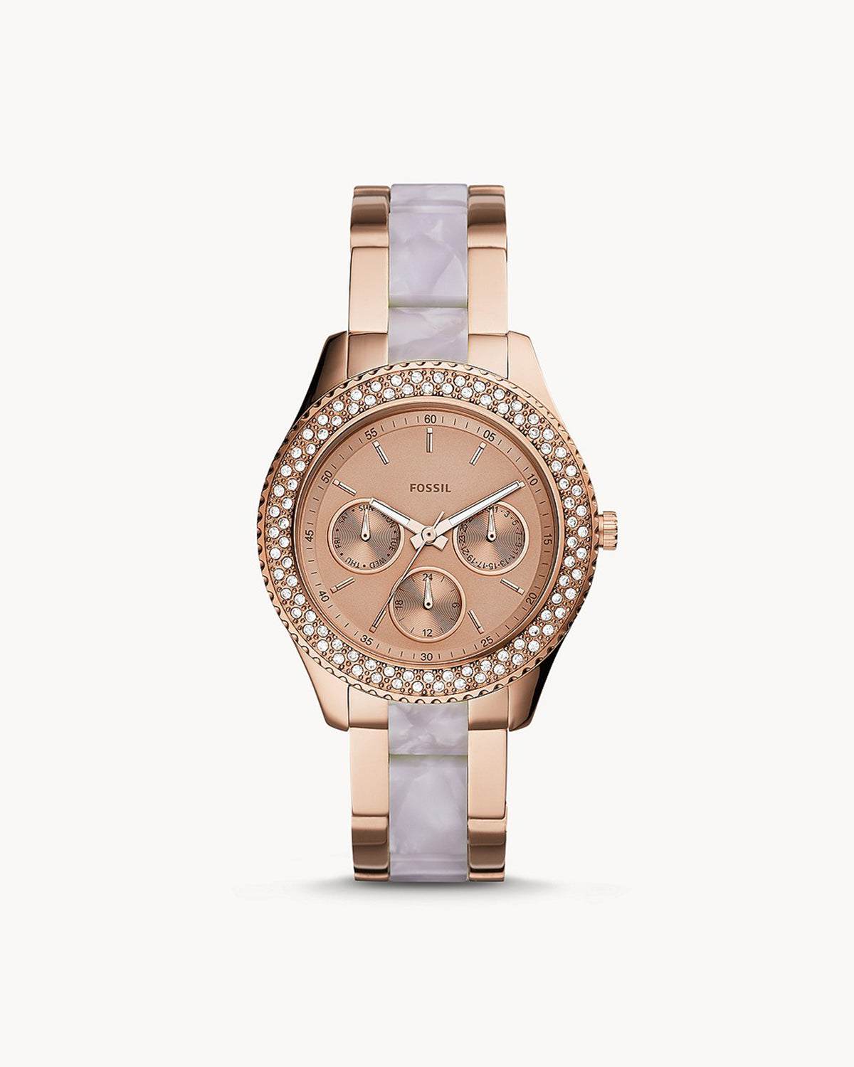 Fossil Stella ES4755 (38mm, Rose Gold-Tone)