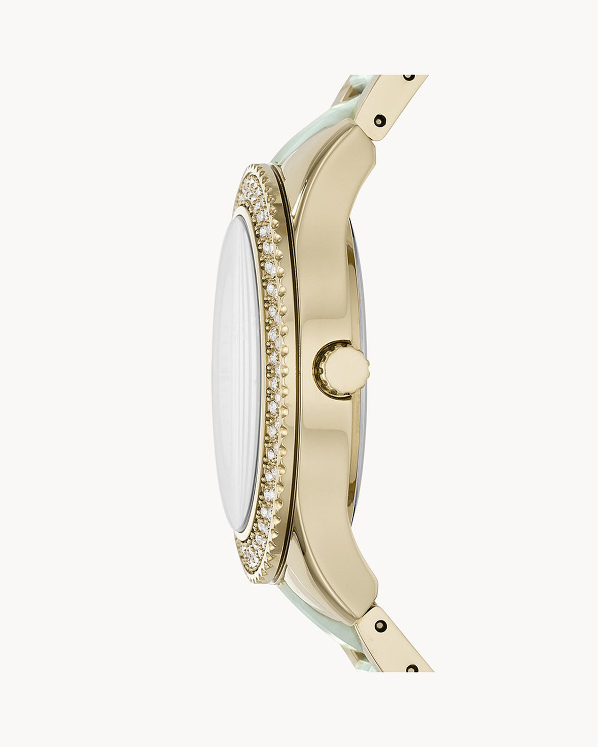 Fossil Stella Multifunction ES4757 (38mm, Gold-Tone, Two-Tone Bracelet)