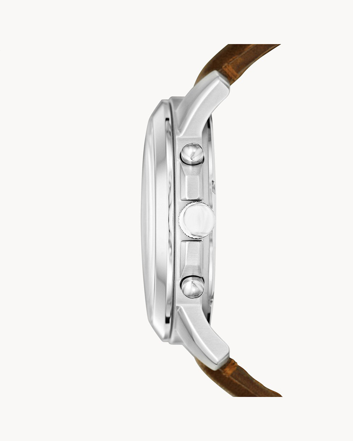 Fossil FS4735 Watch (44mm, Silver-Tone)