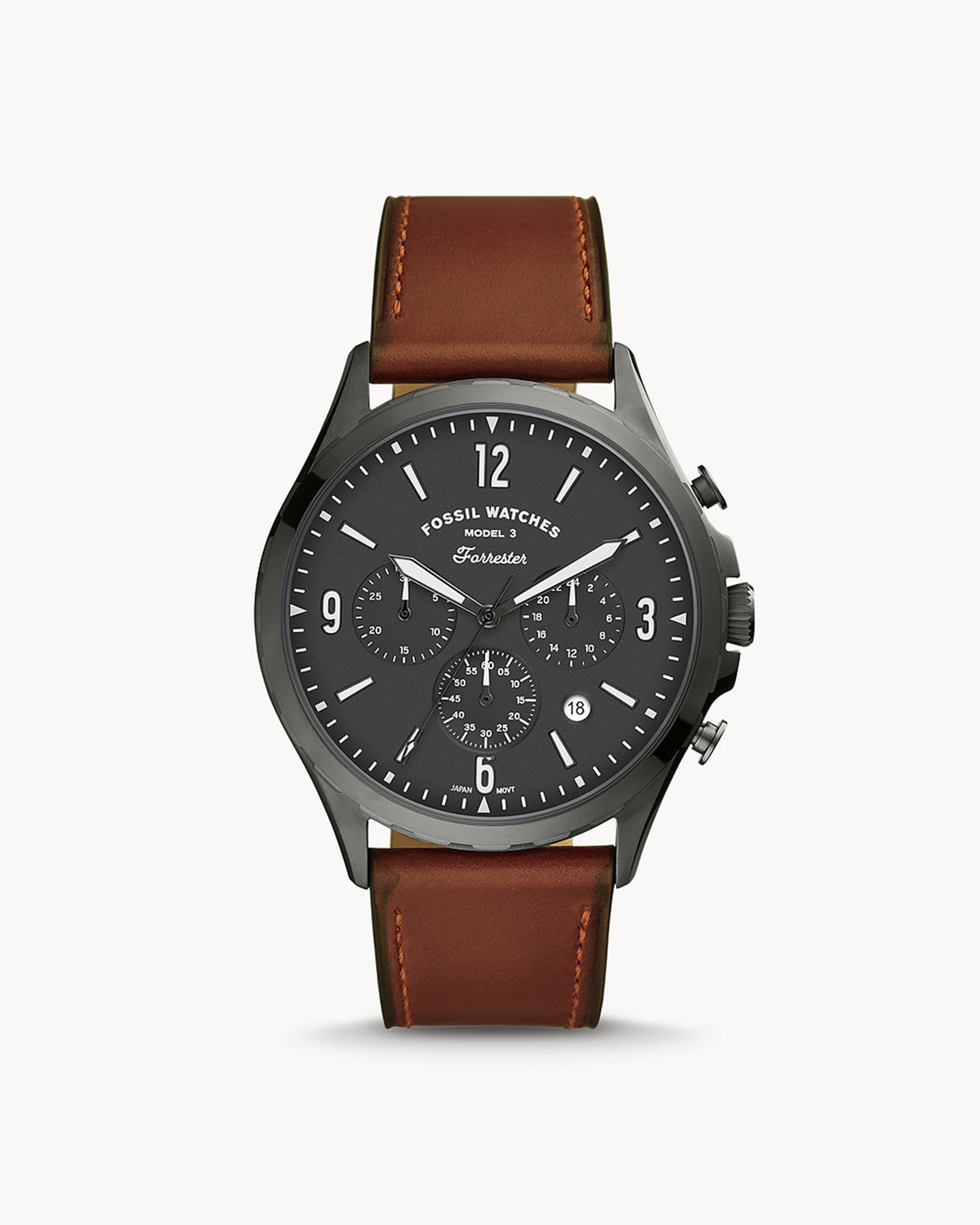 Fossil Forrester FS5815 (46mm, Brown)