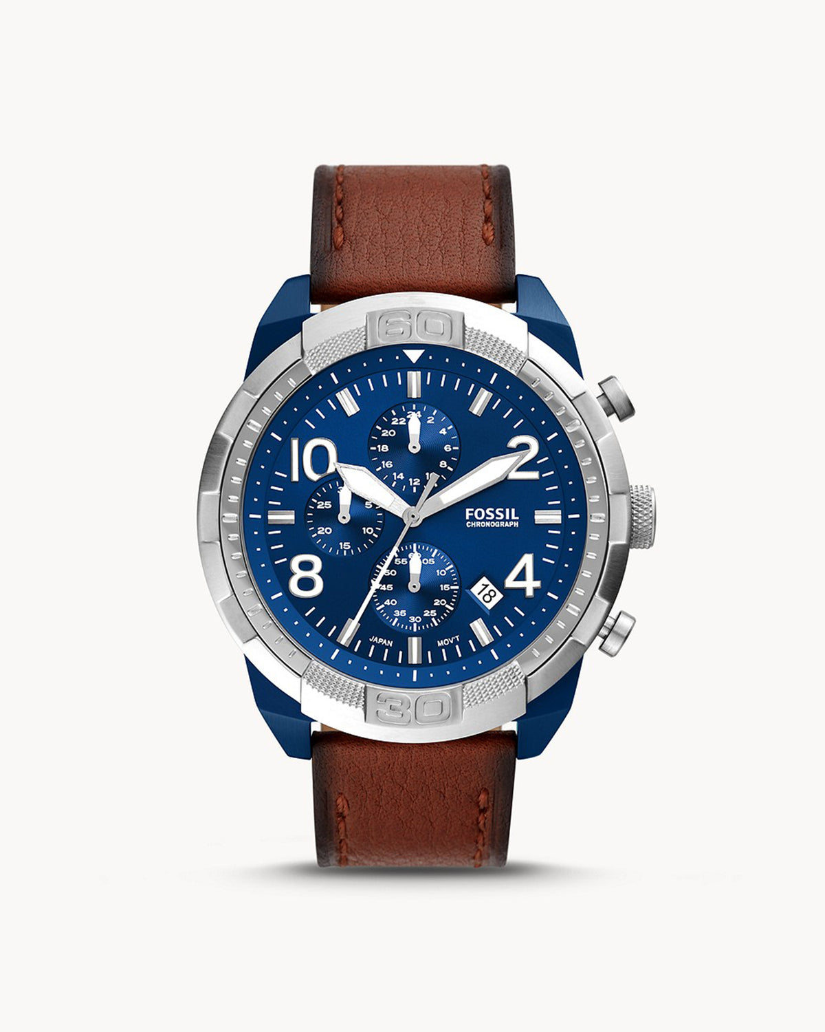 Fossil Bronson FS5829 (50mm, Silver-Tone)