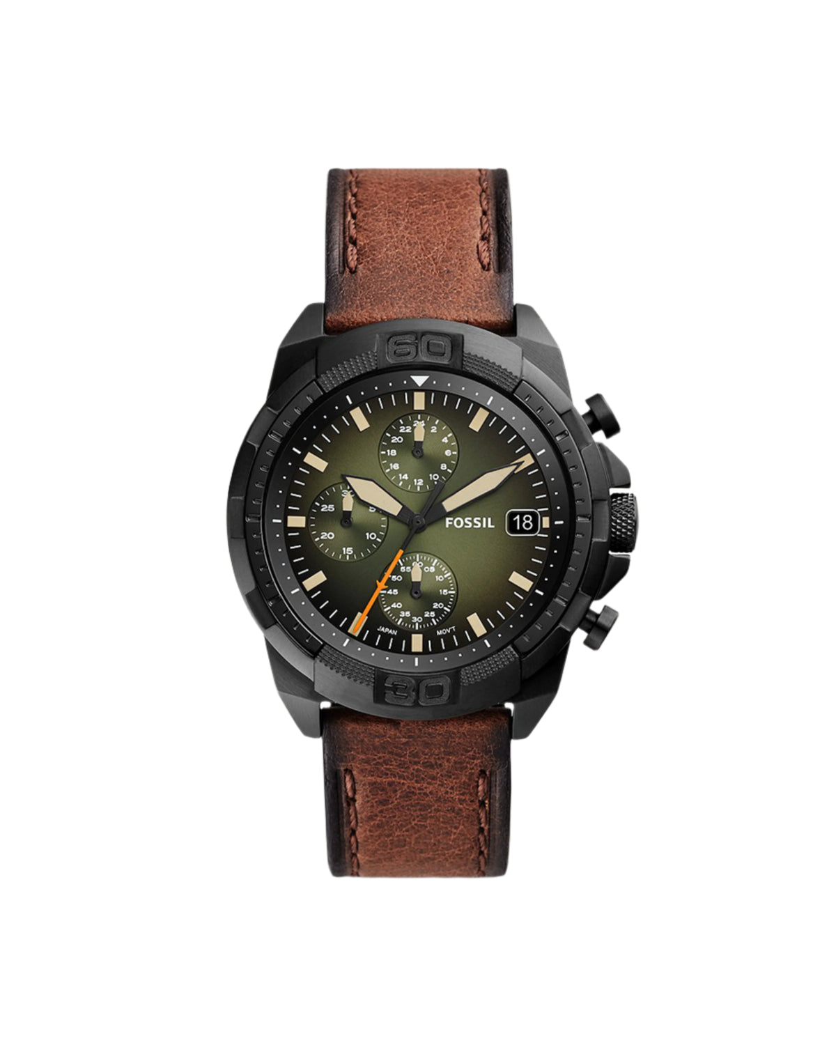 Fossil Bronson Chronograph FS5856 (44mm, Black)