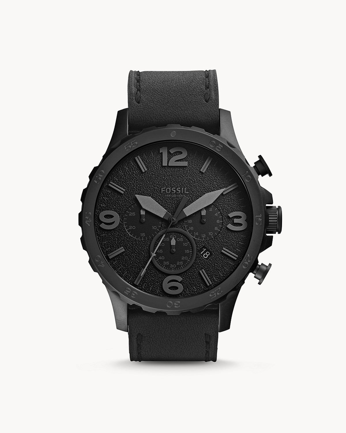 Fossil Nate JR1354 (50mm, Black)