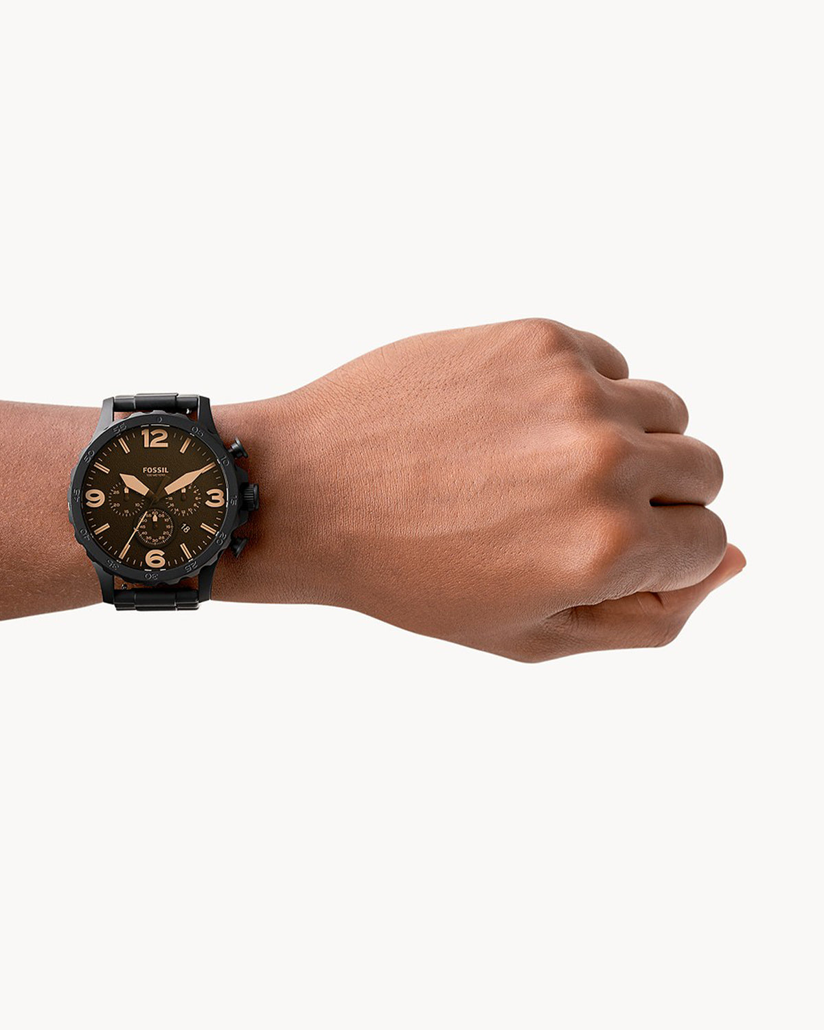Fossil Nate JR1356 (50mm, Black)