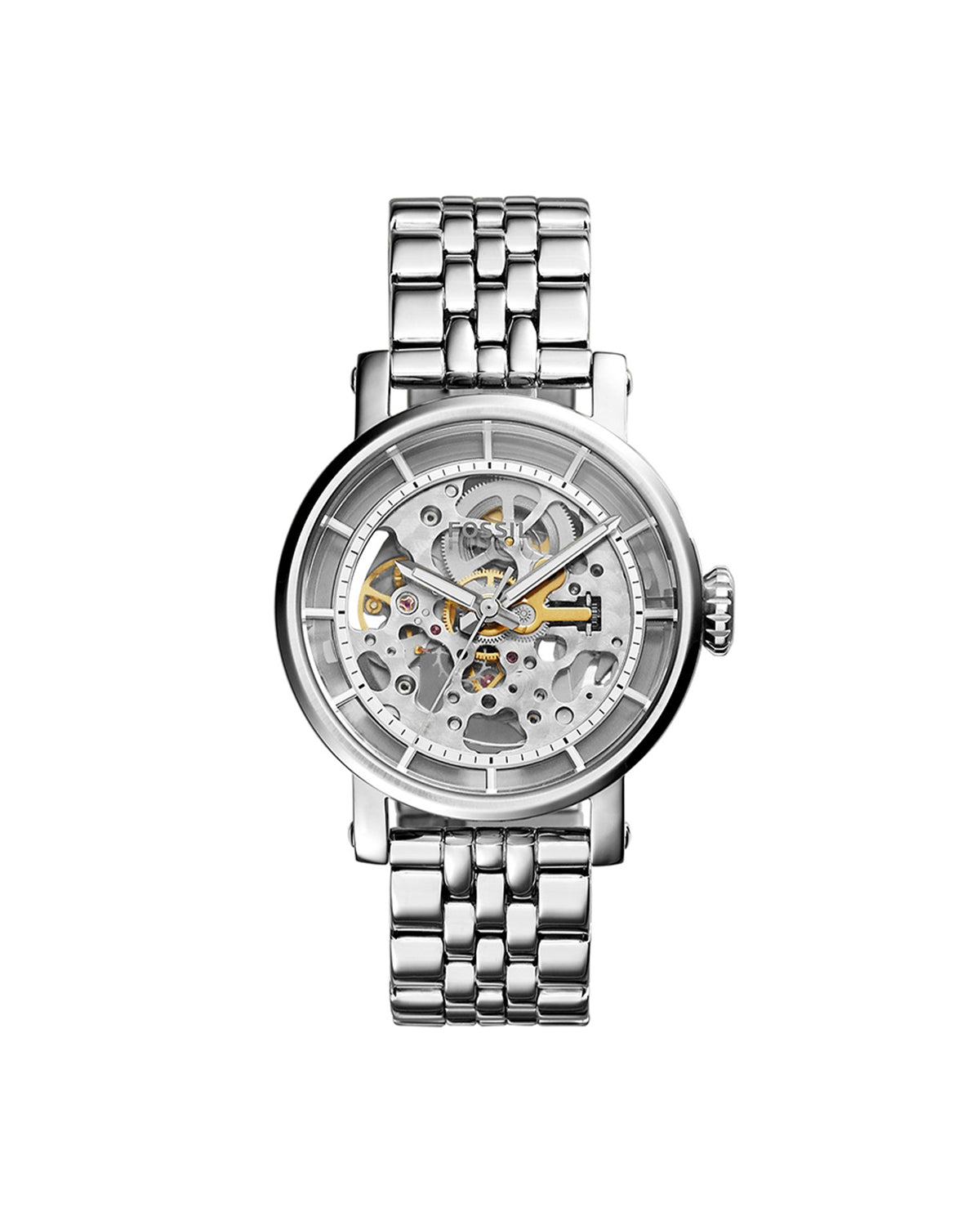 Fossil Original Boyfriend Automatic ME3067 (38mm, Silver-Tone)