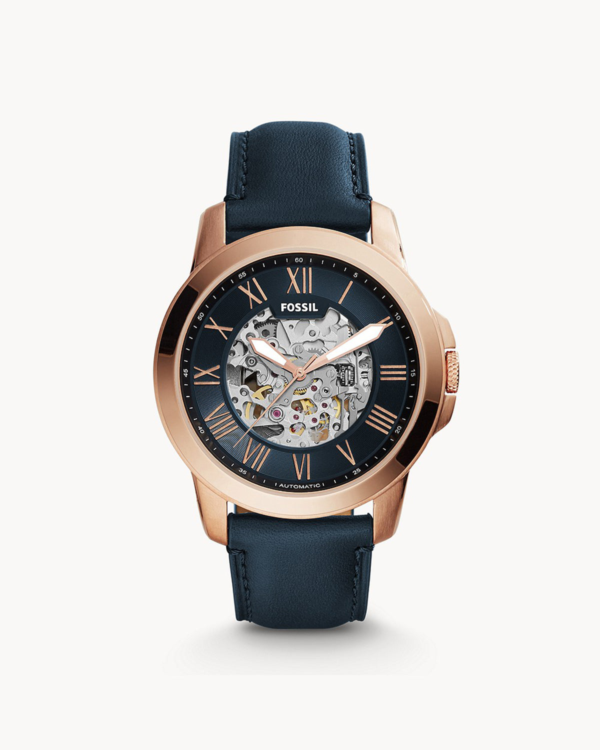 Fossil Grant Automatic ME3102 (45mm, Rose Gold-Tone)