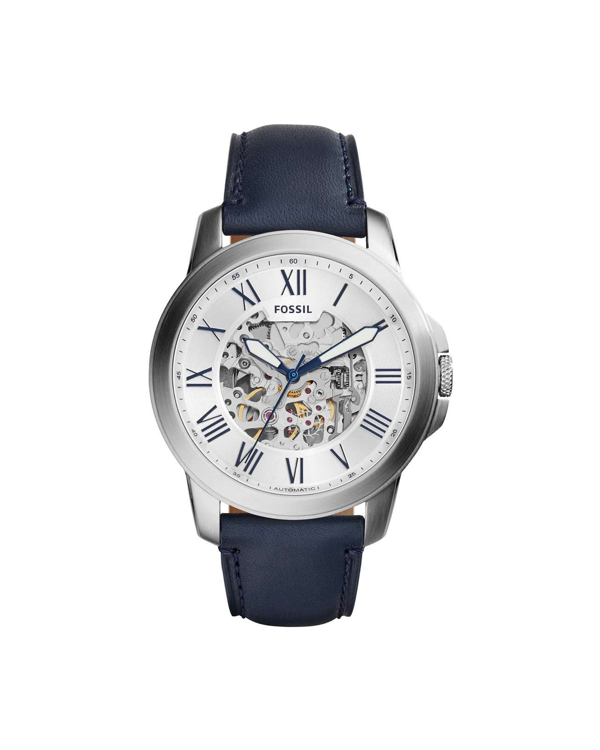 Fossil Grant Automatic ME3111 (44mm, Silver-Tone)