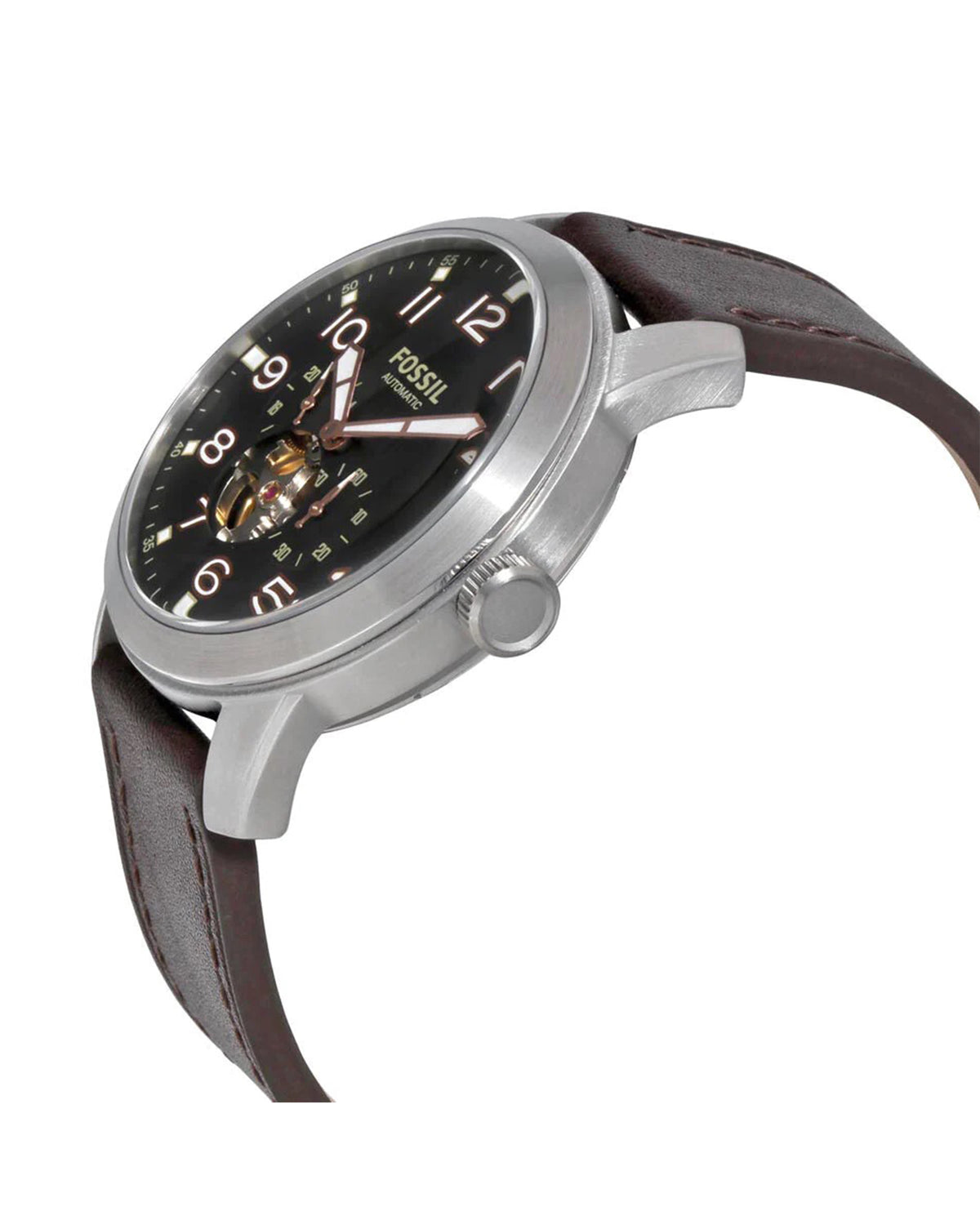 Fossil Pilot ME3118 (44mm, Silver-Tone)