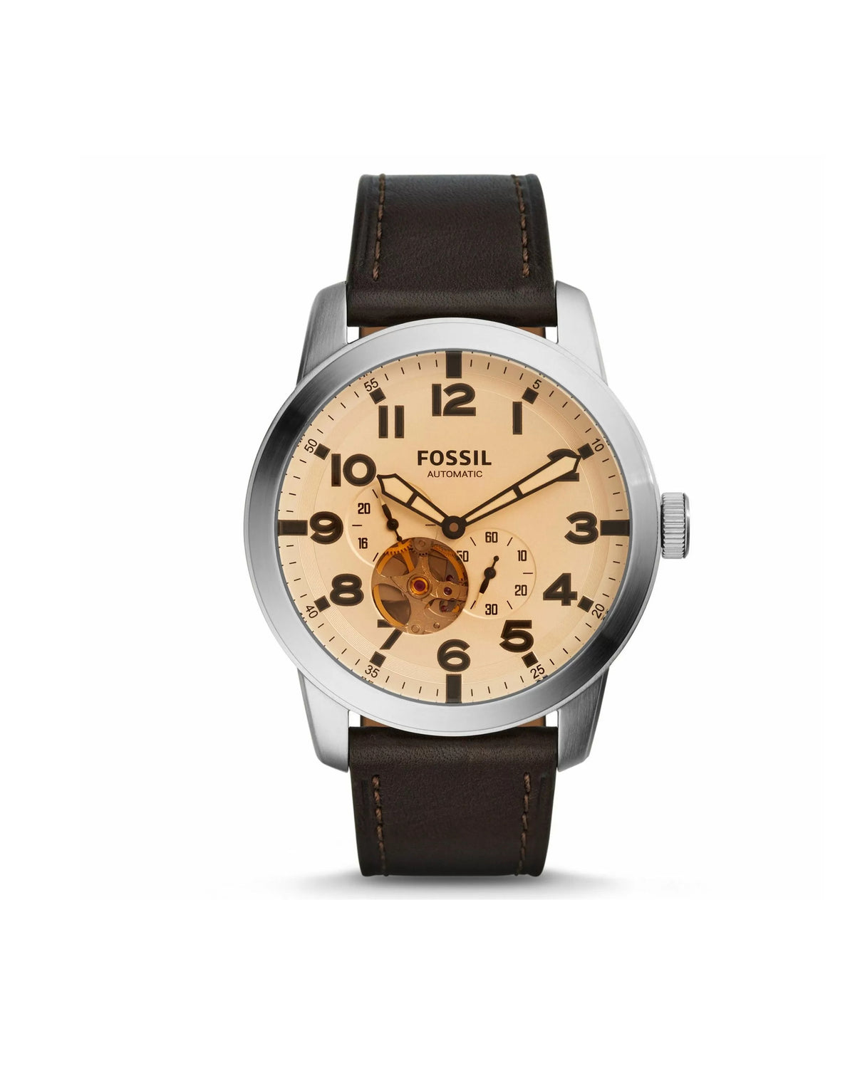 Fossil Pilot ME3119 (44mm, Silver-Tone)