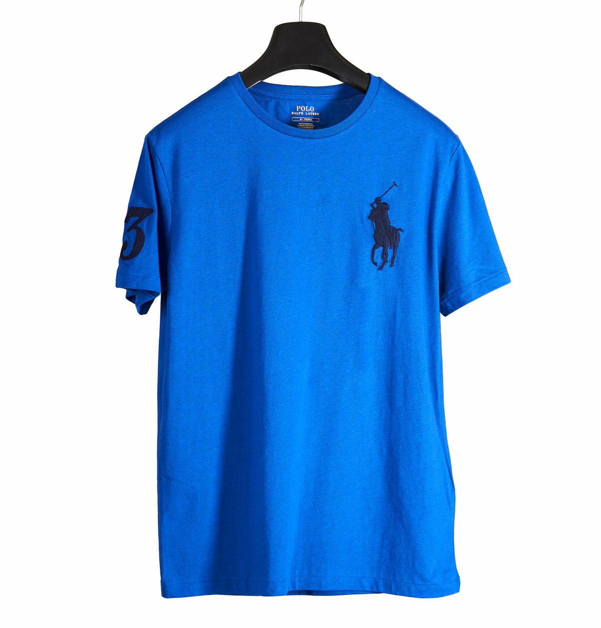Ralph Lauren Jersey Crewneck T-shirt in royal blue