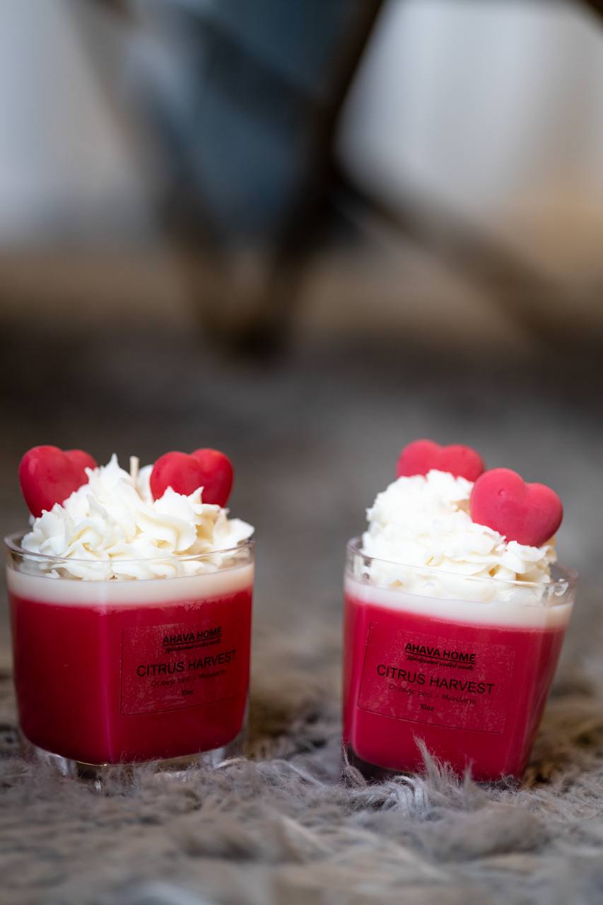Ahava Home Val Cupcake Candle in Citrus, detail view - 755.boutique Ghana