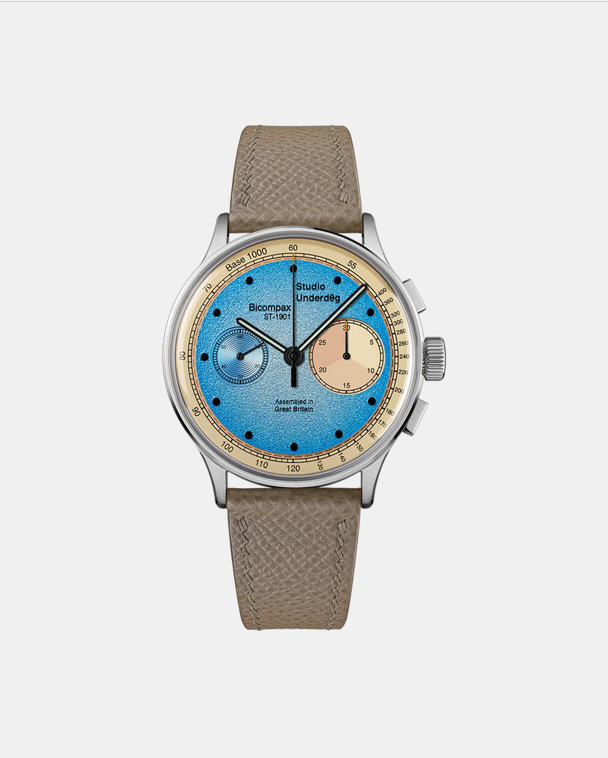 Studio Underd0g 01SERIES Desert Sky Gen3 watch - side view