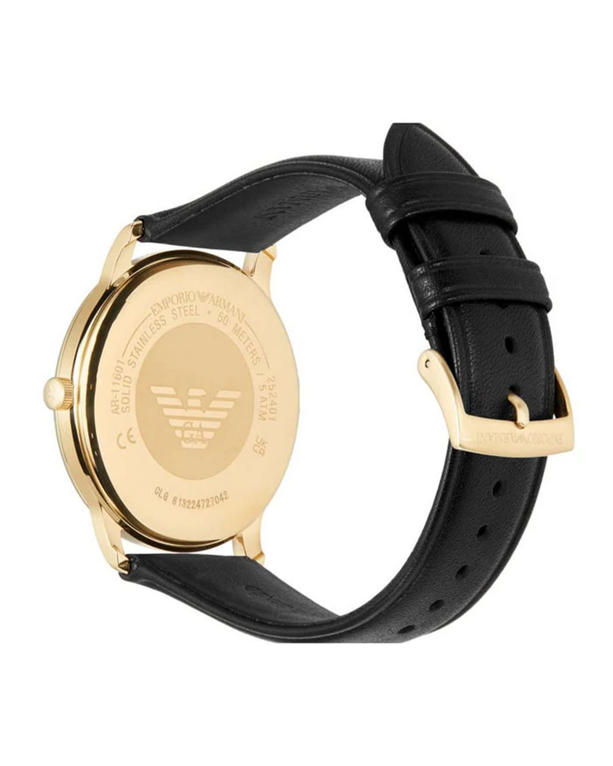 Emporio Armani Minimalist AR11601 watch, side profile view