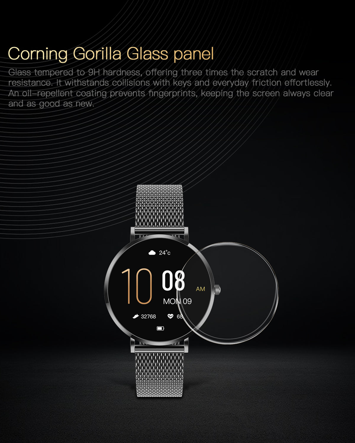 T8 Ultra - Black Mesh