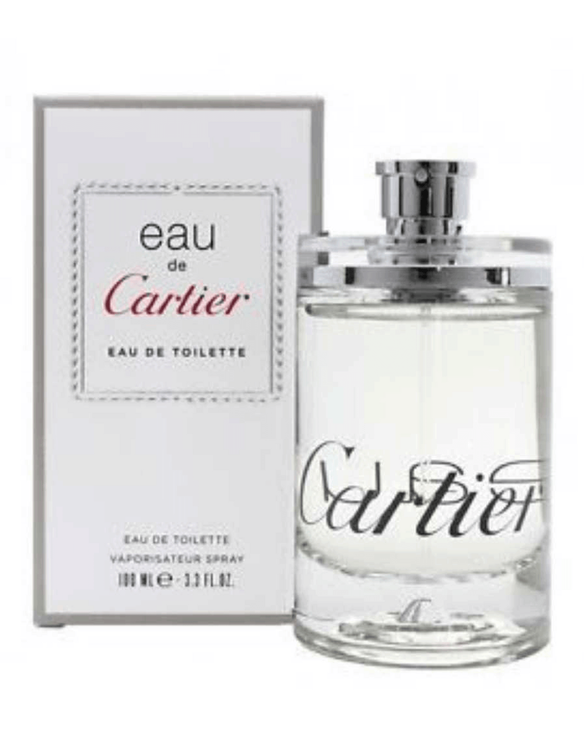 Cartier Eau de Cartier EDT 100ml bottle and box