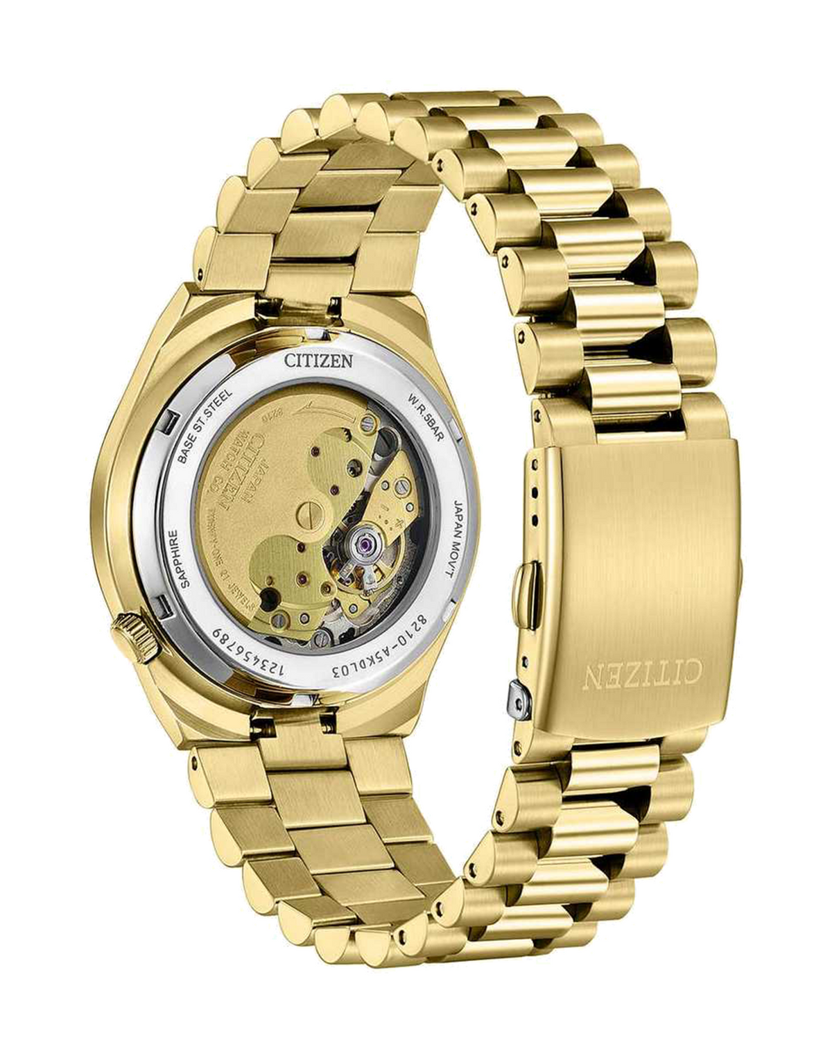 Citizen Tsuyosa NJ0152-51X watch, side view