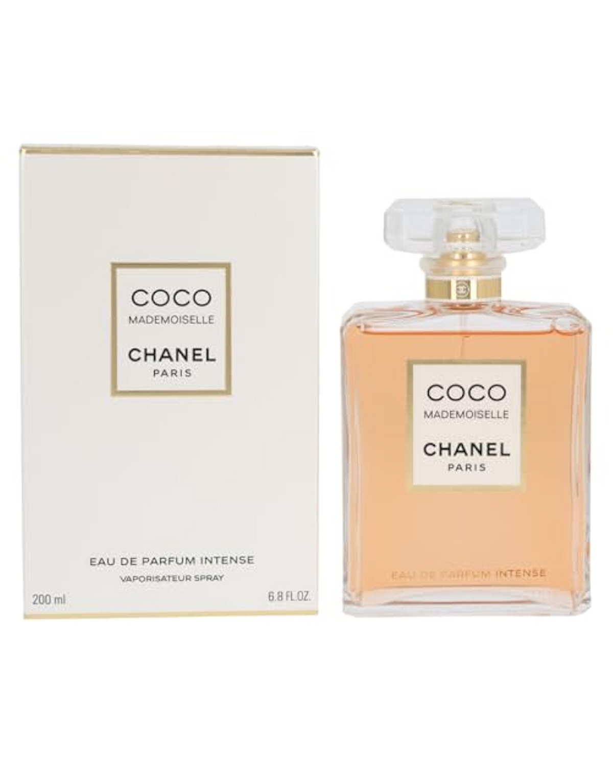 Chanel Coco Mademoiselle Eau de Parfum Intense packaging box