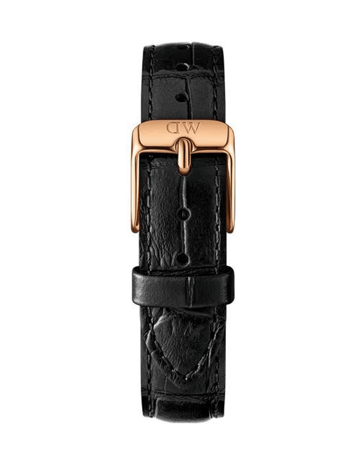 Daniel Wellington Classic Petite Reading DW00100167 watch, side profile showing case