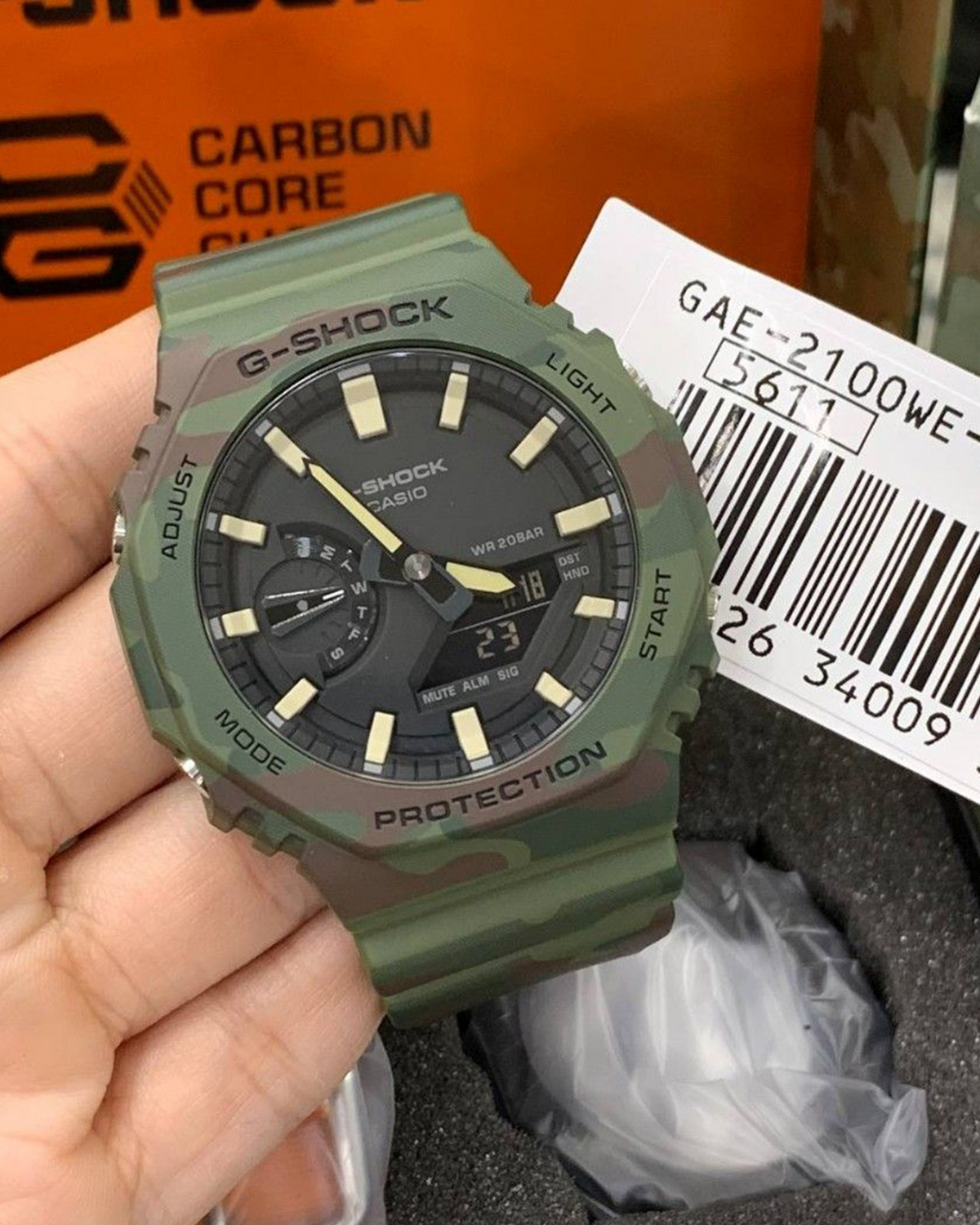 GAE-2100WE-3A Analog-Digital Watch
