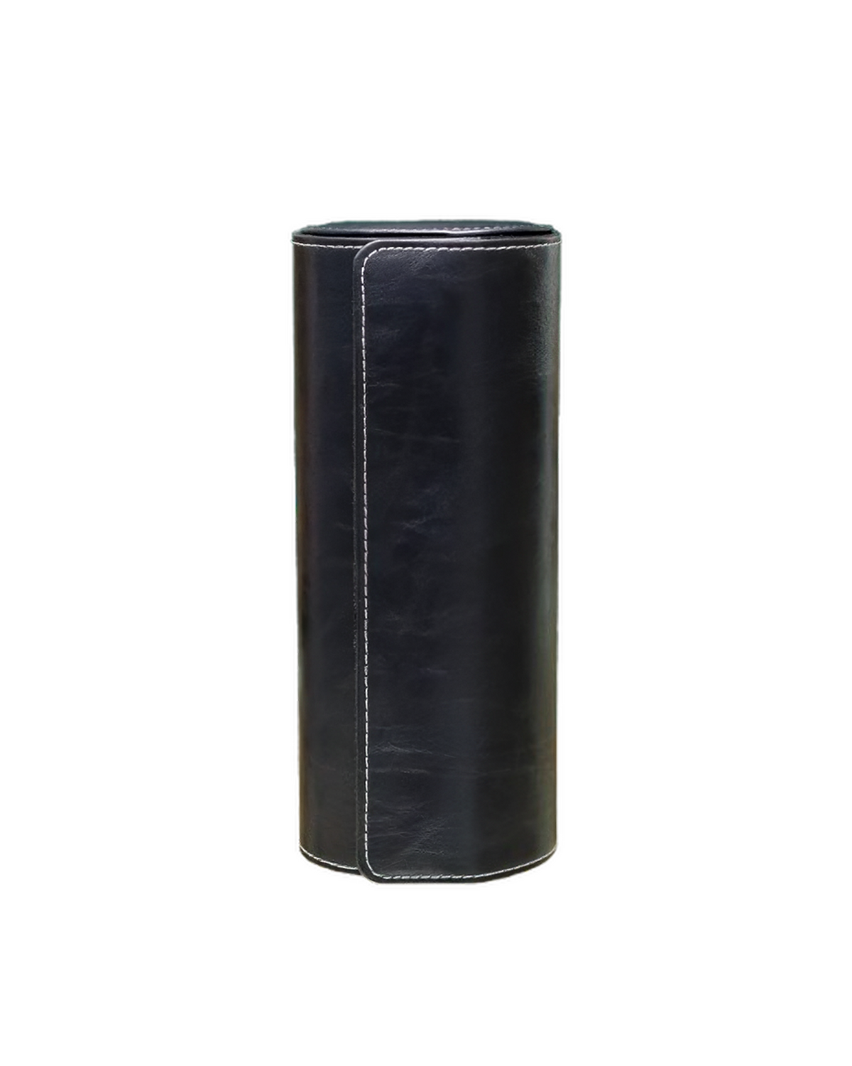GZ Leather 3-Watch Roll in Black