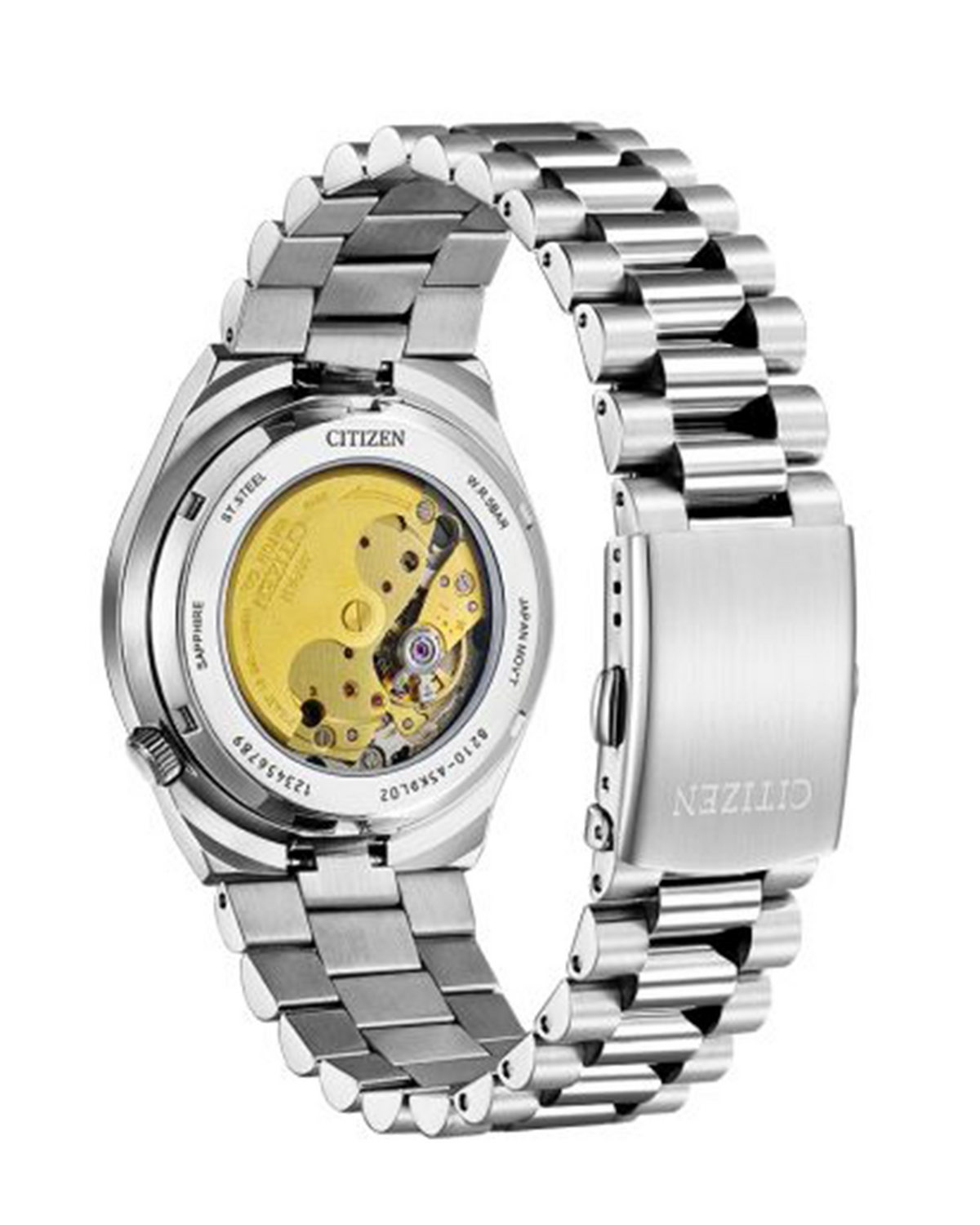 Citizen Tsuyosa NJ0151-88W watch, side view