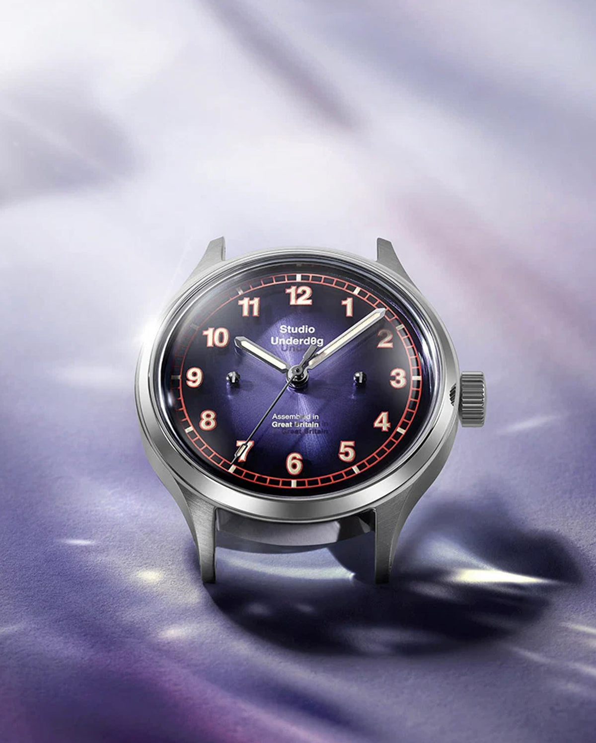 Studio Underd0g 02SERIES Nightshade Gen2 watch - caseback view