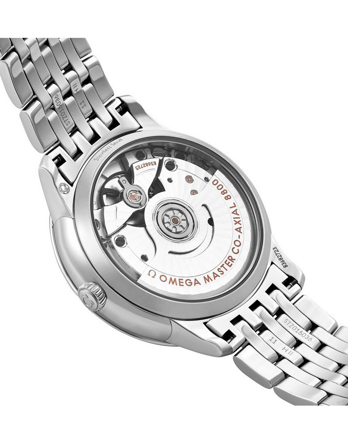 Omega De Ville Prestige 434.10.34.20.02.002 dial close-up