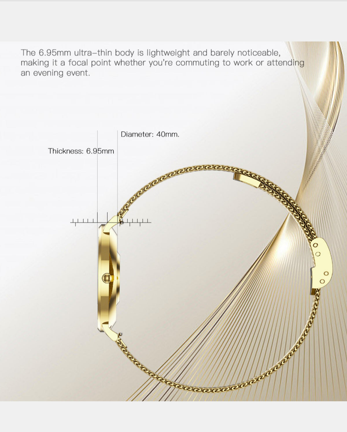 T8 Ultra - Gold Mesh